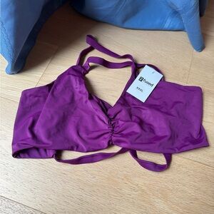 Fused Hawaii mangosteen Purple Swim Top